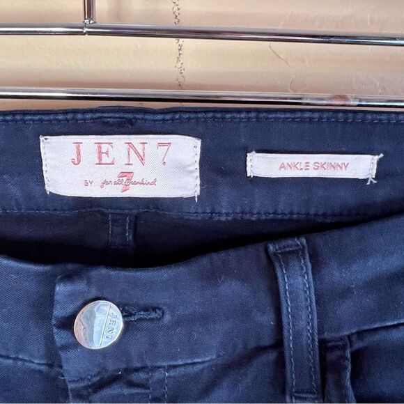 Seven For All Mankind Jen 7 Ankle Skinny Denim Jeans Size 10 - Picture 3 of 9
